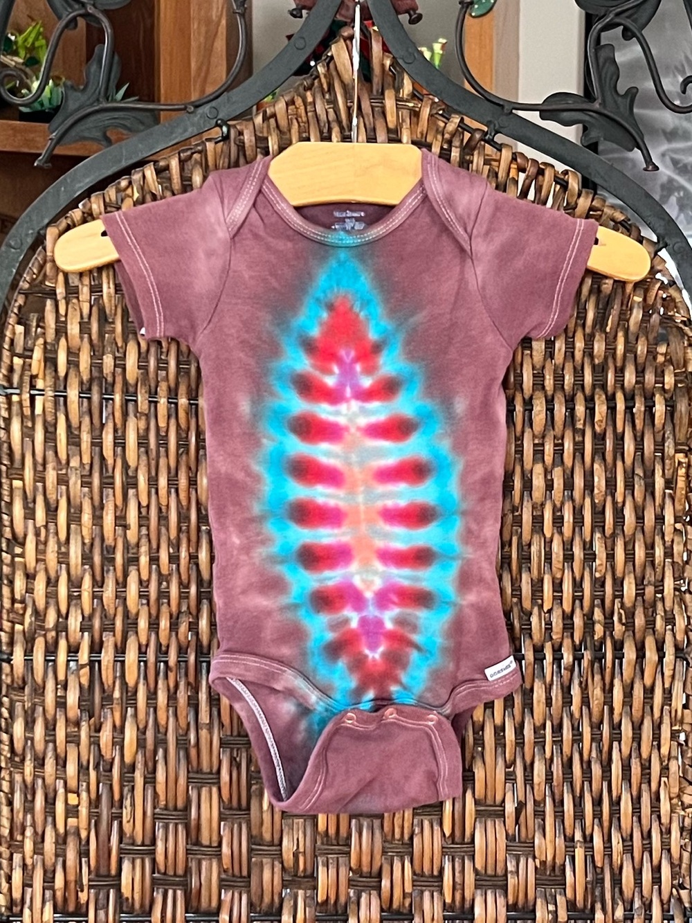 18M Gerber Cotton Tie-Dye Onesie